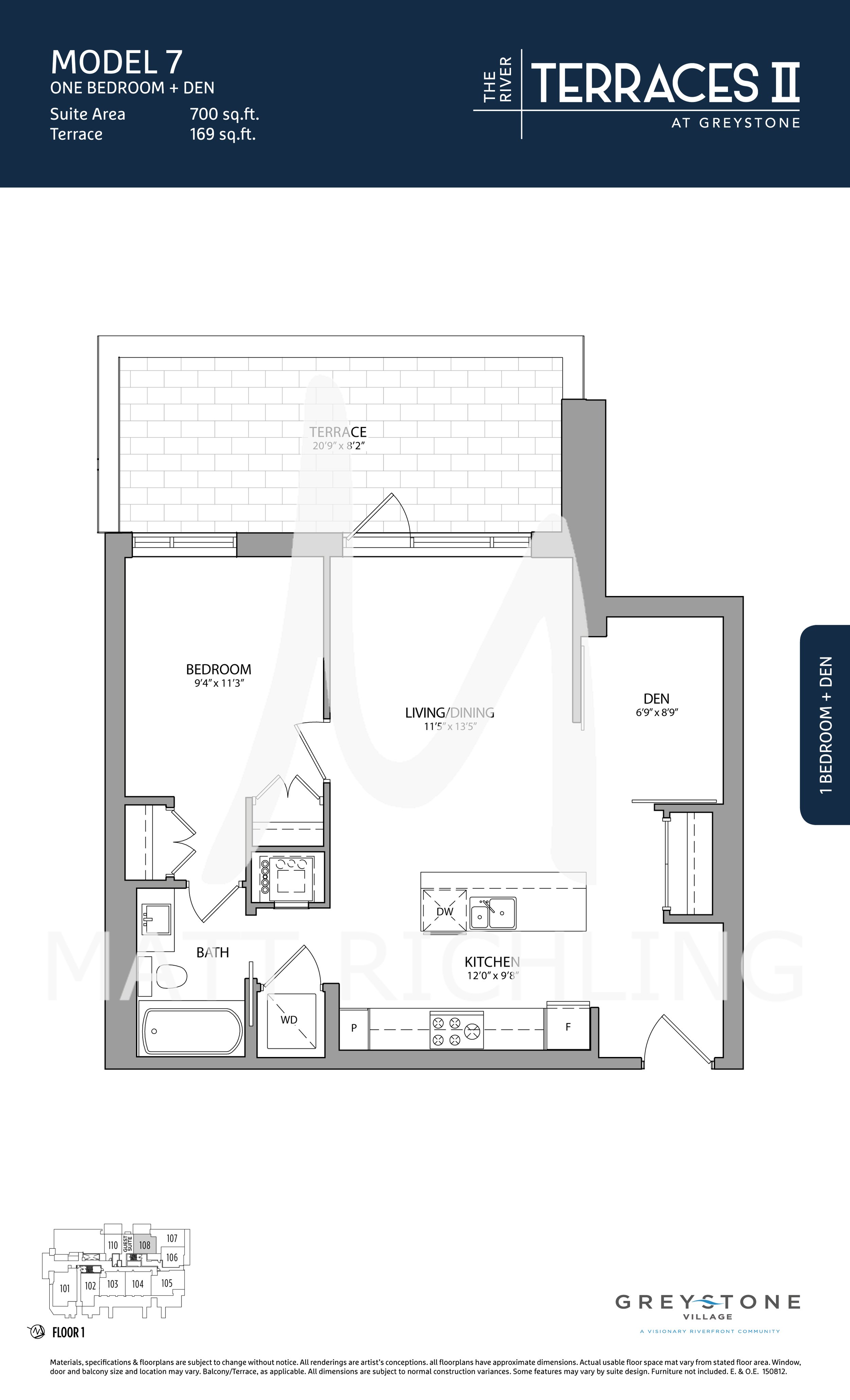 River Terraces II 570 De Mazenod Old Ottawa East Condos For Sale