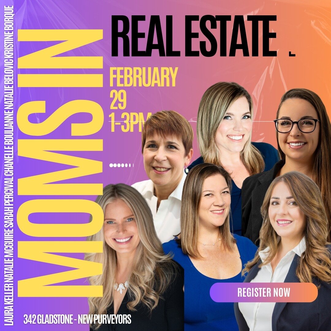 Moms in Real Estate - a panel hosted at New Purveyors, this February 29th!

Sign up through the link in our bio. 

Our amazing speakers will be talking all things motherhood and entrepreneurship - from balancing busy and ever-changing schedules to es