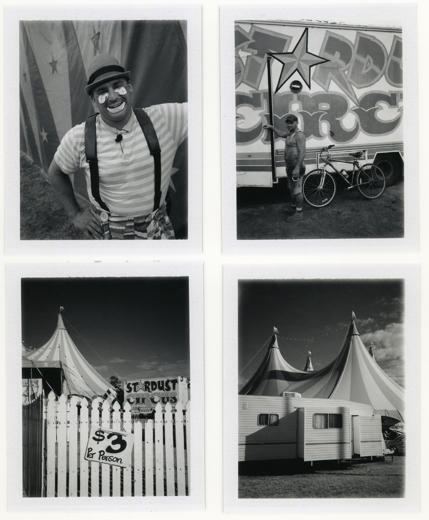  Circus Tents at Townsville on Polaroid 