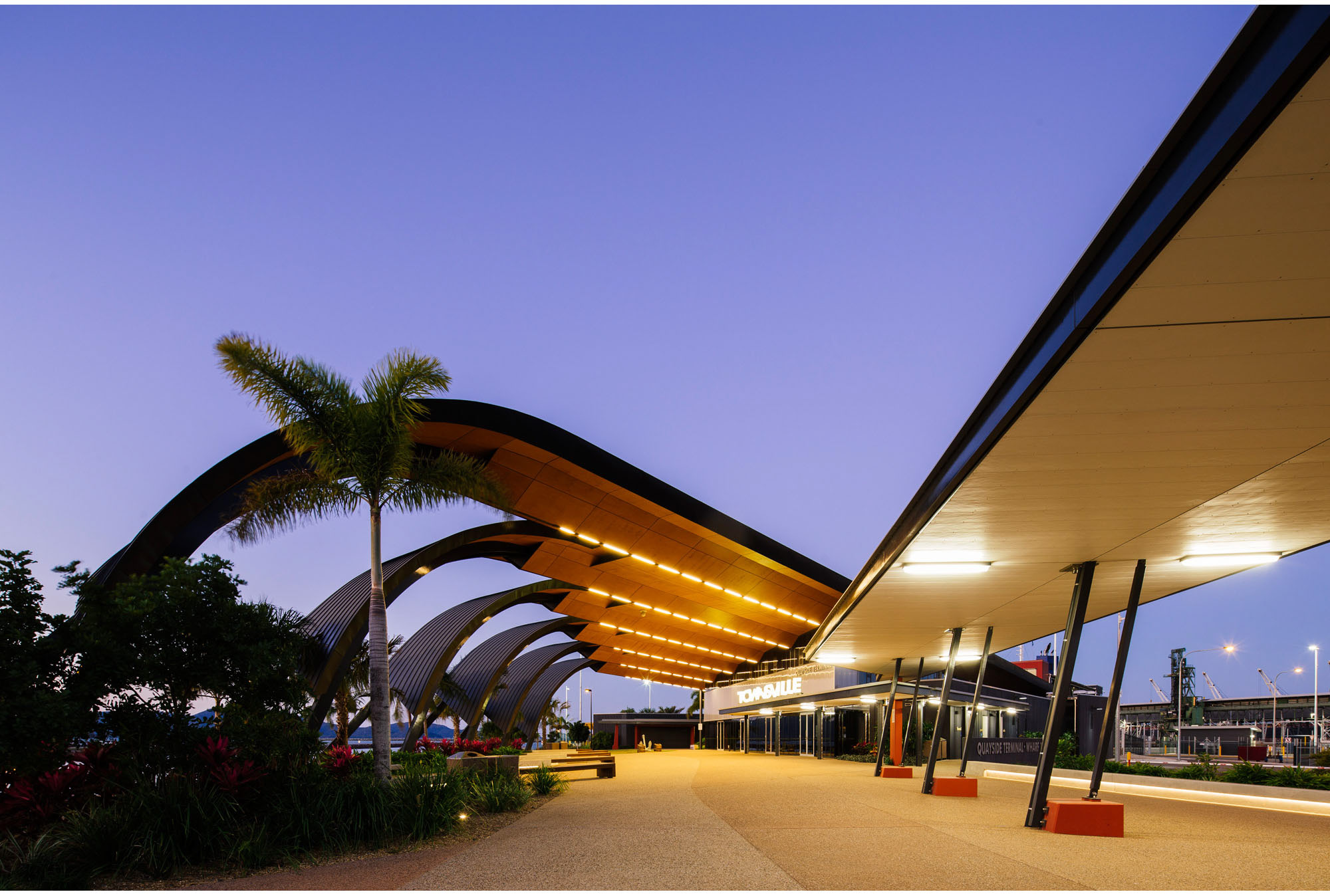 Quayside Cruise Ship Terminal in Townsville
