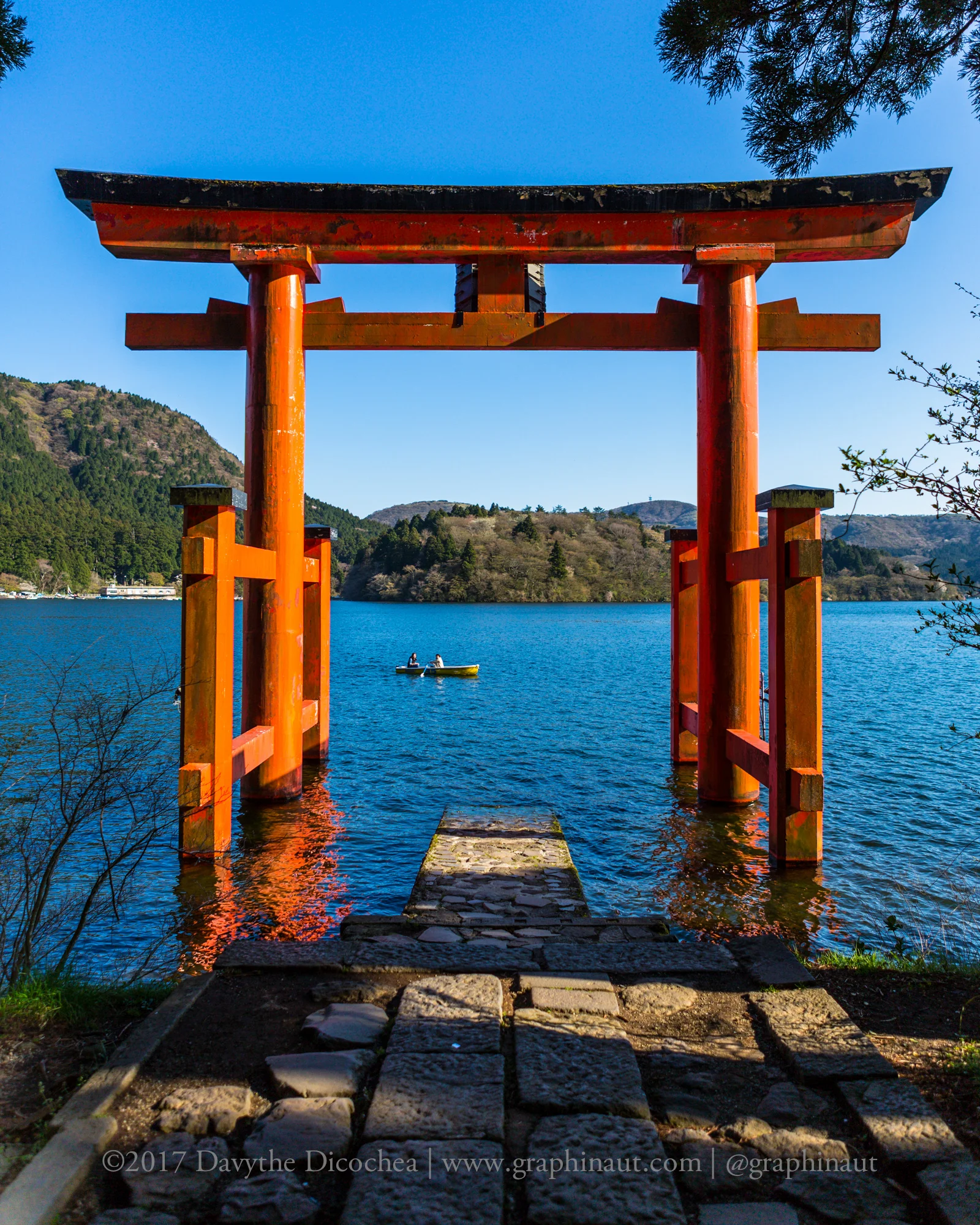 A Gate with a Boat, Hakone
