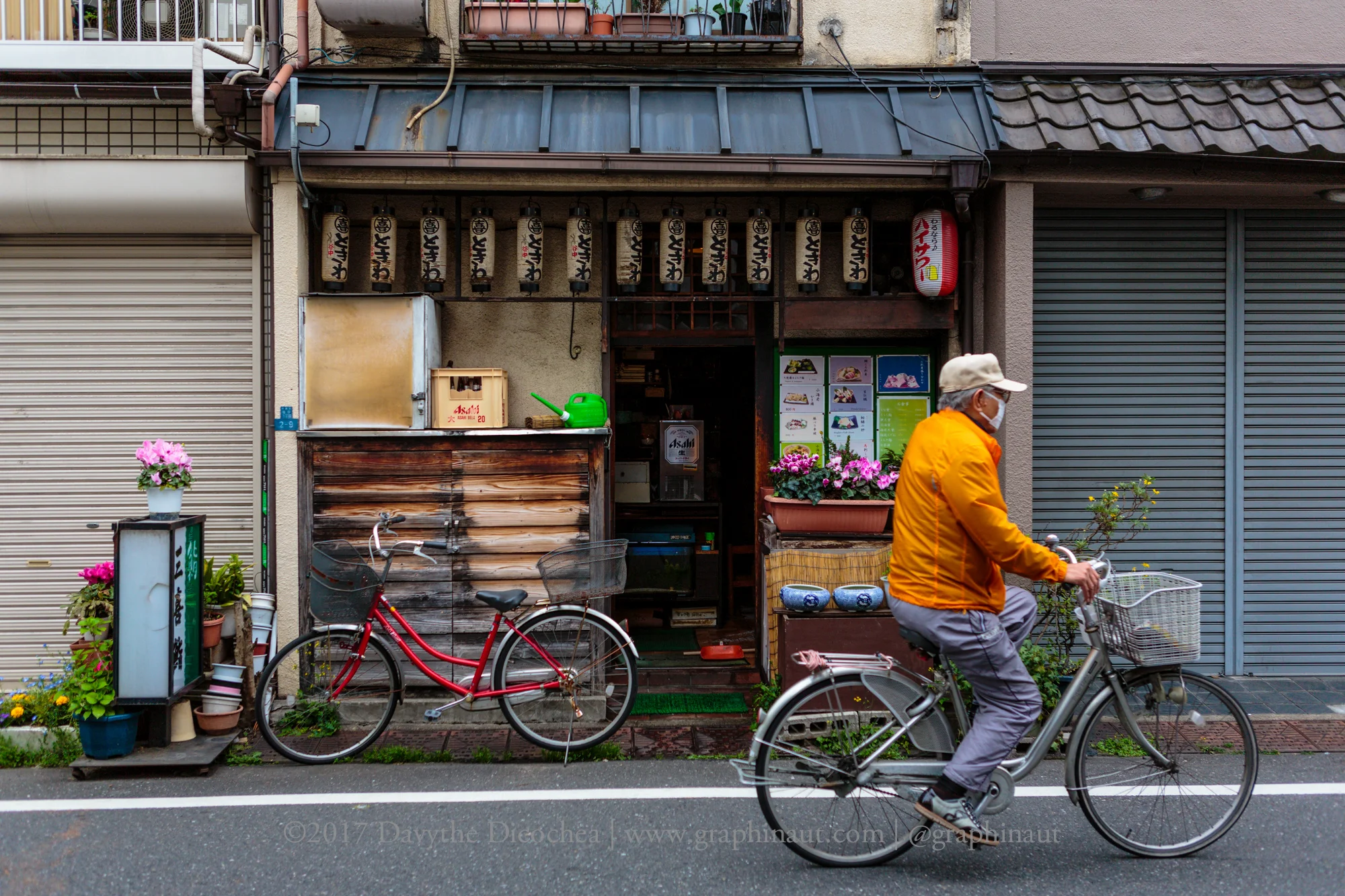 Orange Jacket, Tokyo
