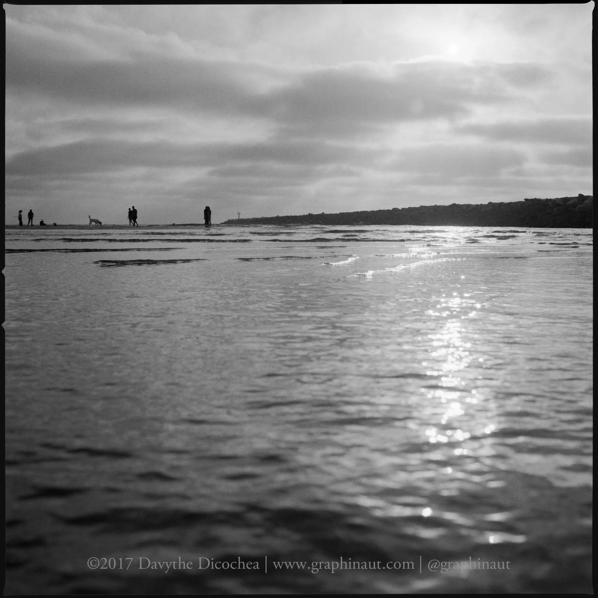 Rising Tide Before Sunset, California