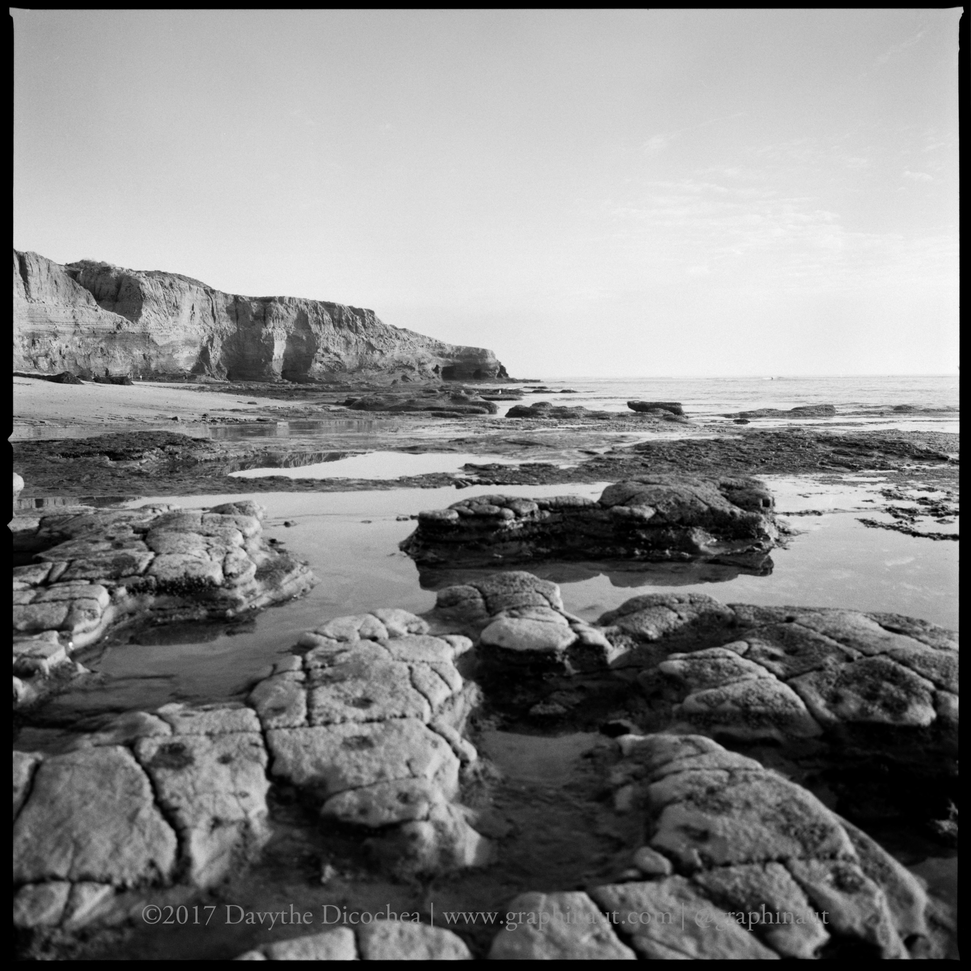 Tide Pools and Rocks, California