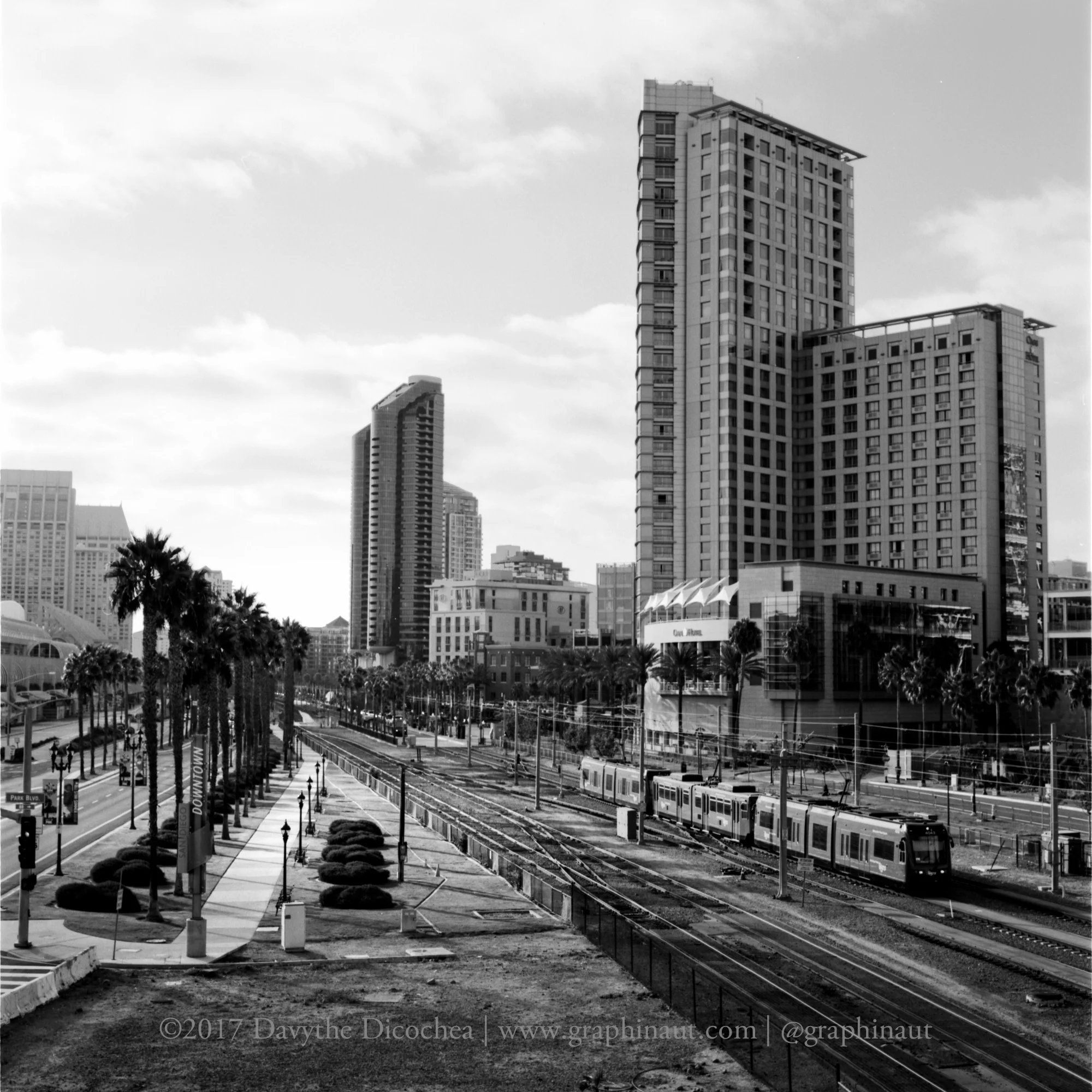 Downtown Train Tracks, California