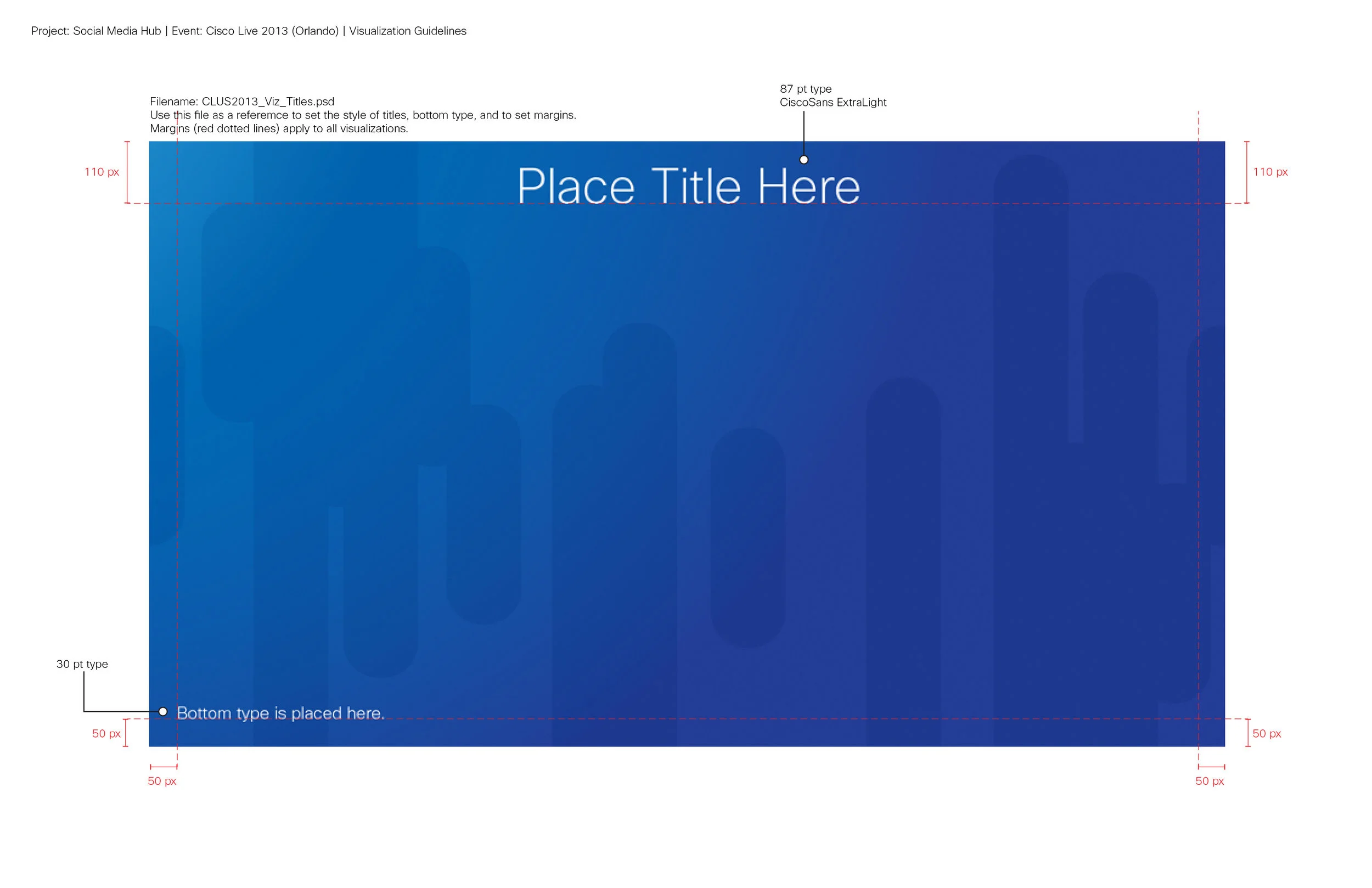 Title and Margin Specifications