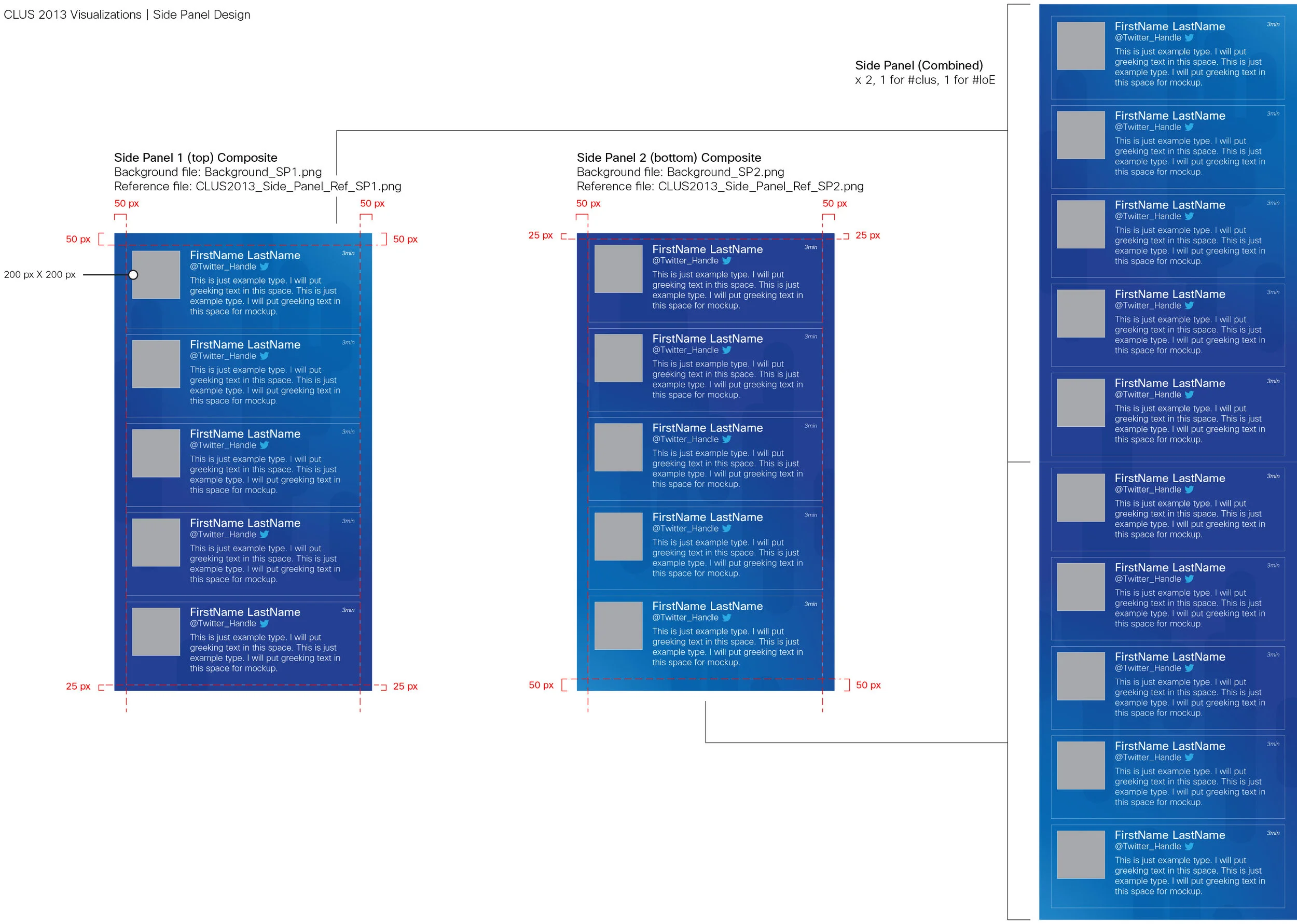 Side Panel Guidelines
