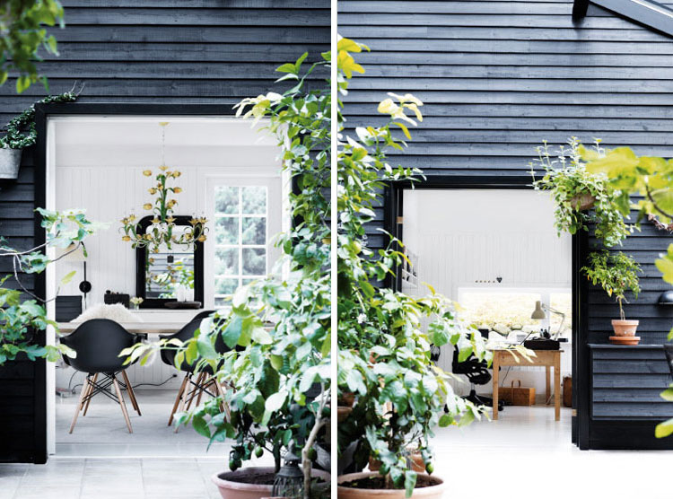 Beautiful Danish Summer House via Nordic Design