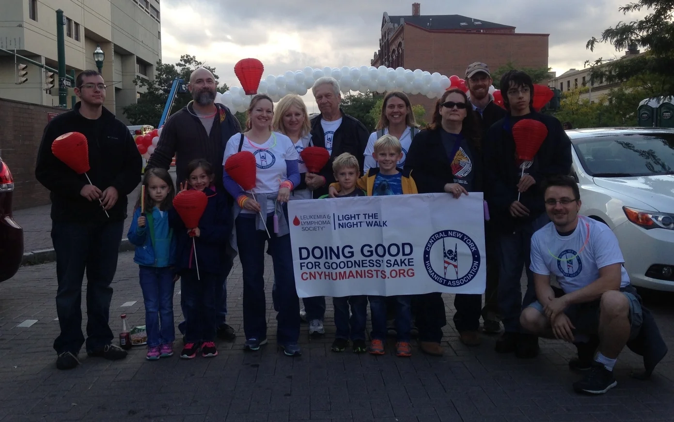 Our Team at the Light the Night Walk 2014