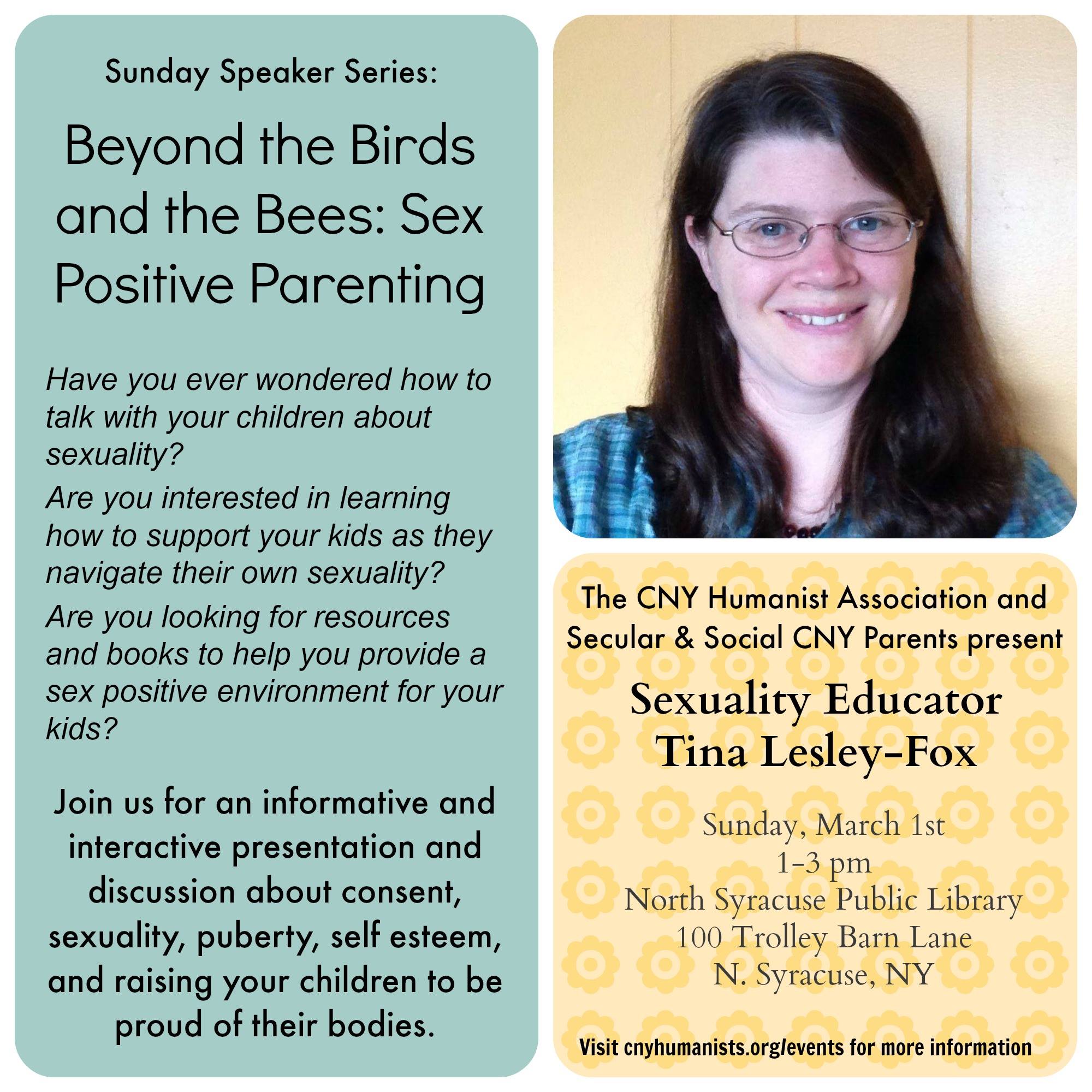 Beyond the Birds and the Bees: Sex Positive Parenting
