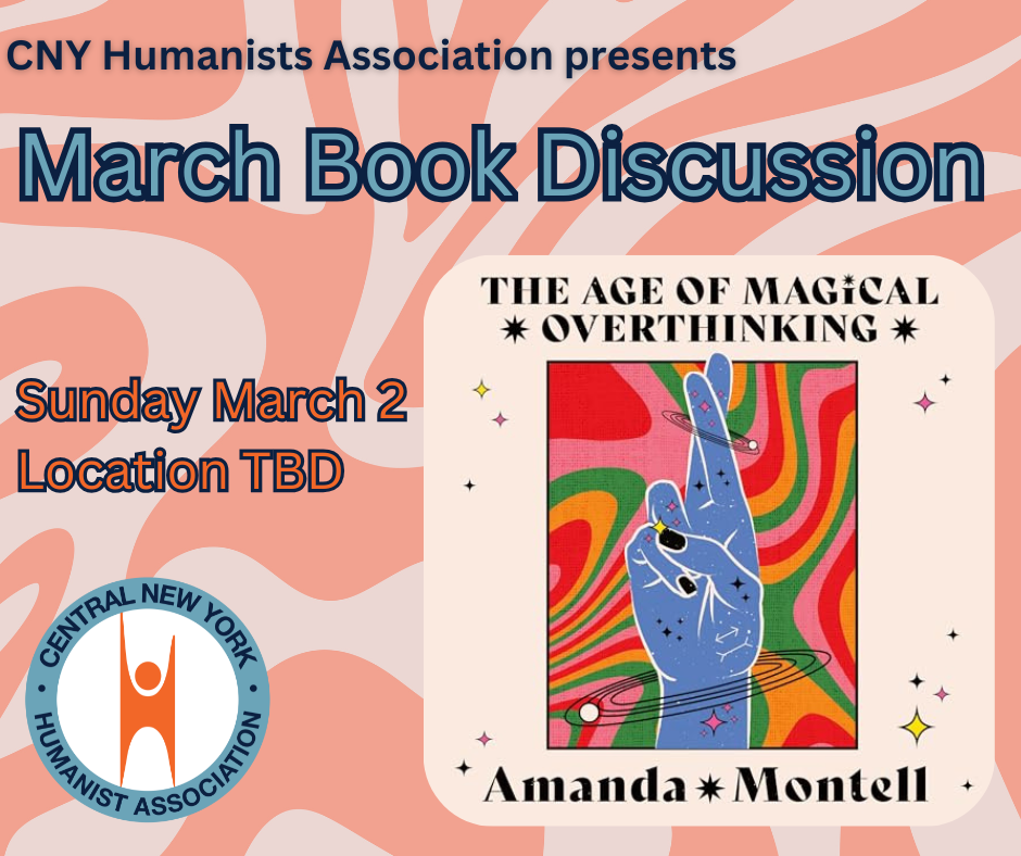 March 2025 Book Discussion - The Age of Magical Overthinking
