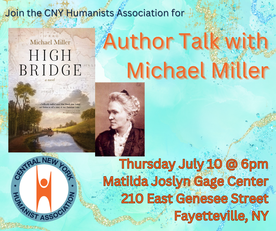 CANCELLED: Author Michael Miller at the Matilda Joslyn Gage Center