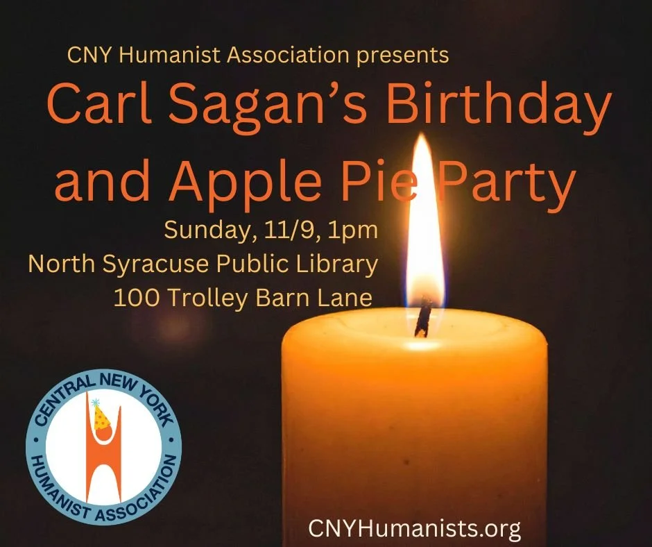Carl Sagan's Birthday and Apple Pie Party