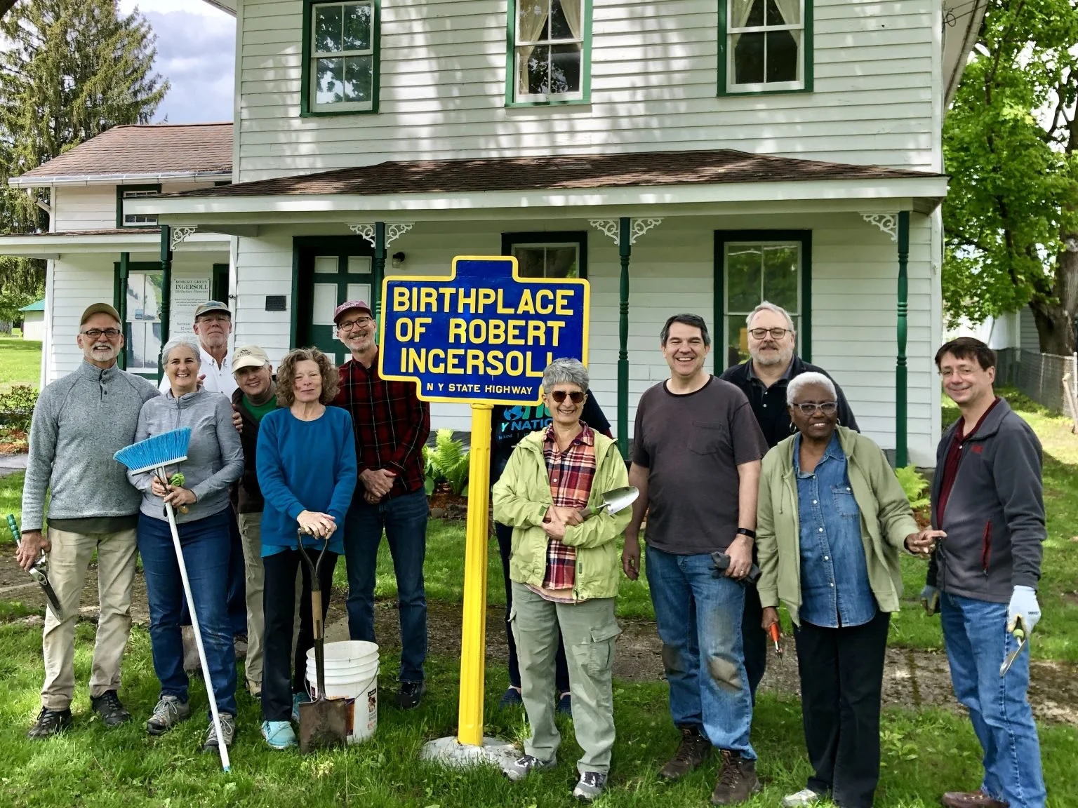 Spring Cleanup Day Robert Green Ingersoll Birthplace Museum
