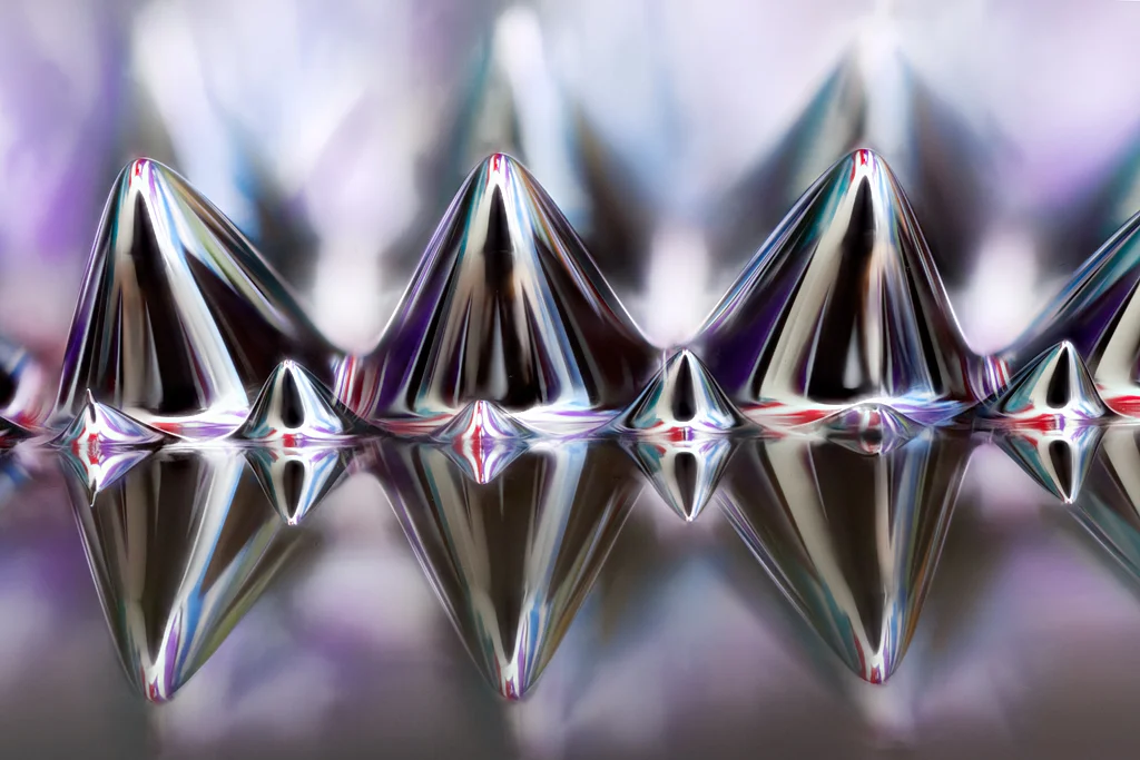 Ferrofluid reflection