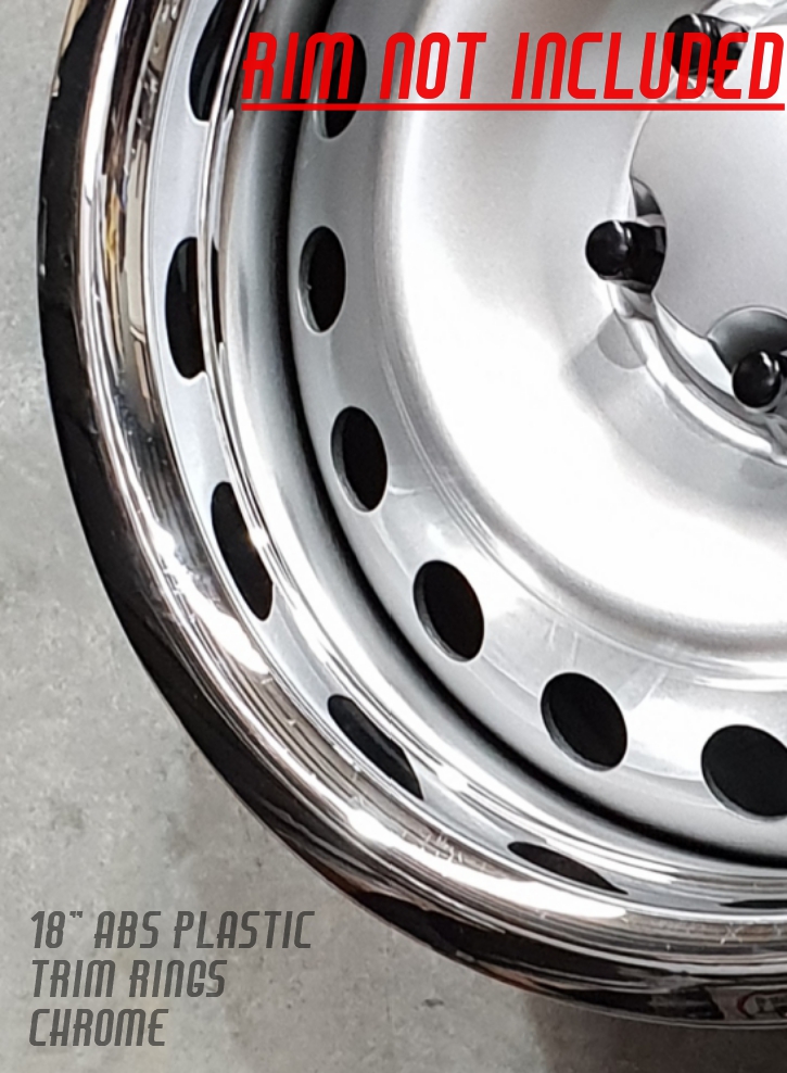 18" CHROME TRIM RINGS — bci wheels