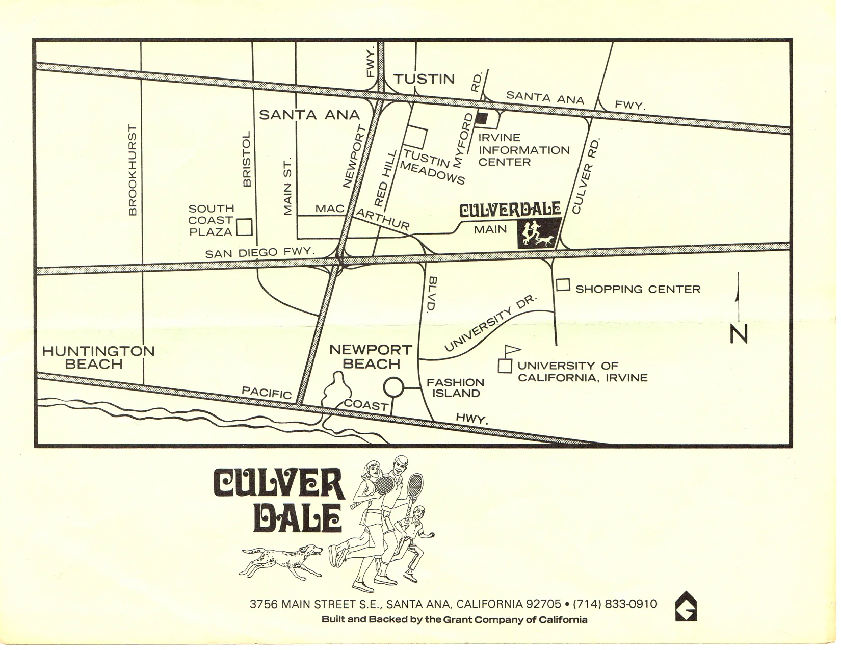VICINITY MAP CIRCA 1969