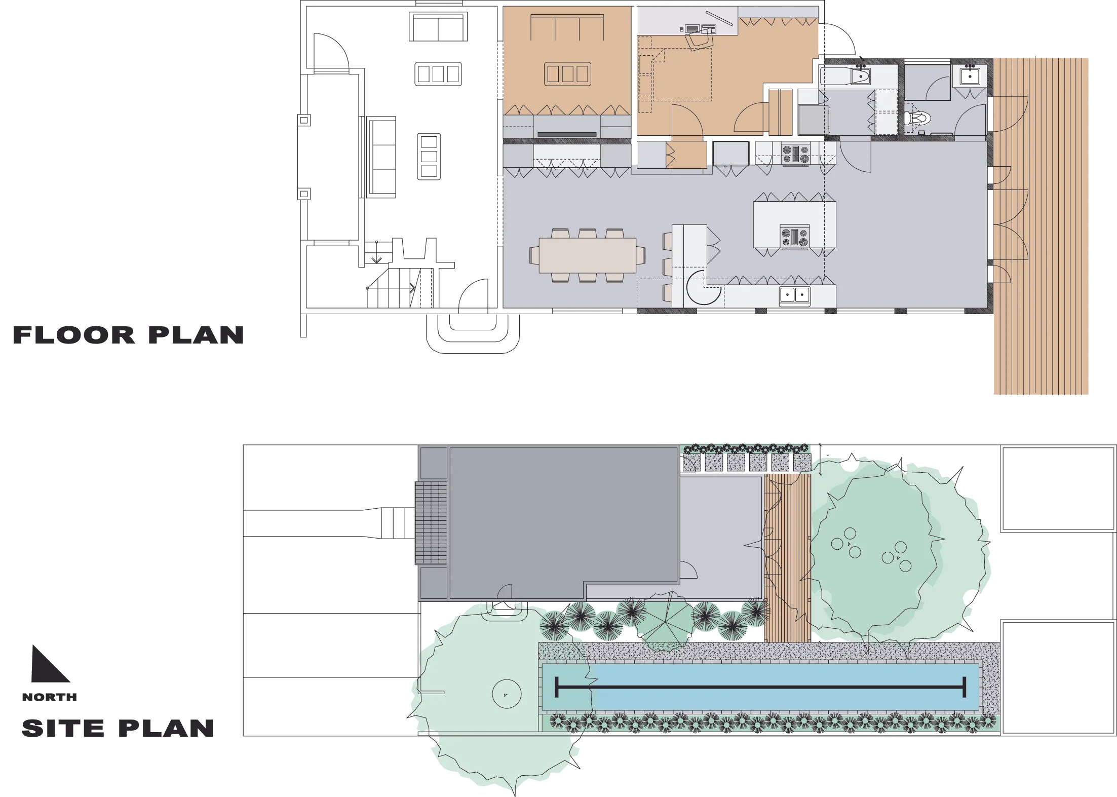 SITE PLAN AND FLOOR PLAN