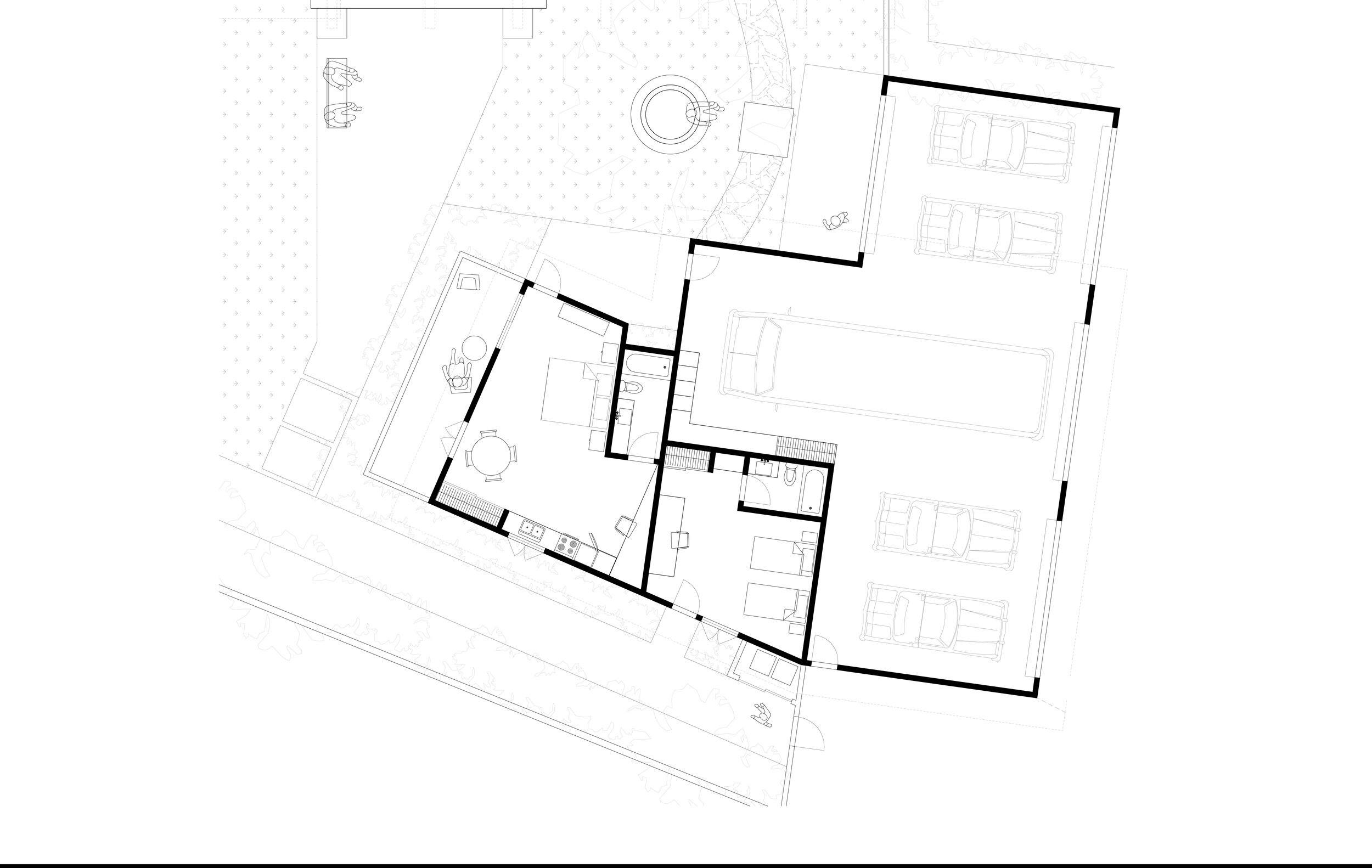 ENLARGED FLOORPLAN-DETACHED GARAGES AND CASITAS