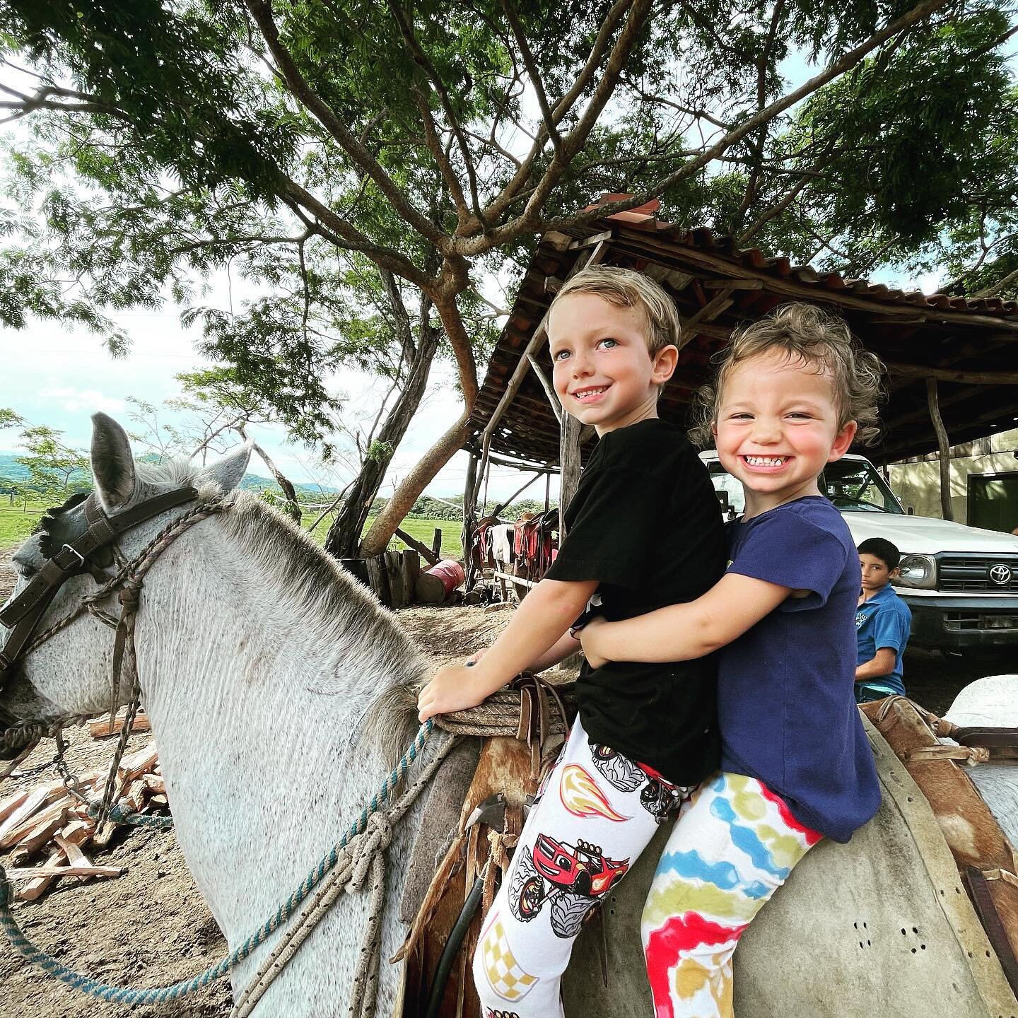 #puravida #costarica #familytime #horsebackriding #icecream #tamarindo