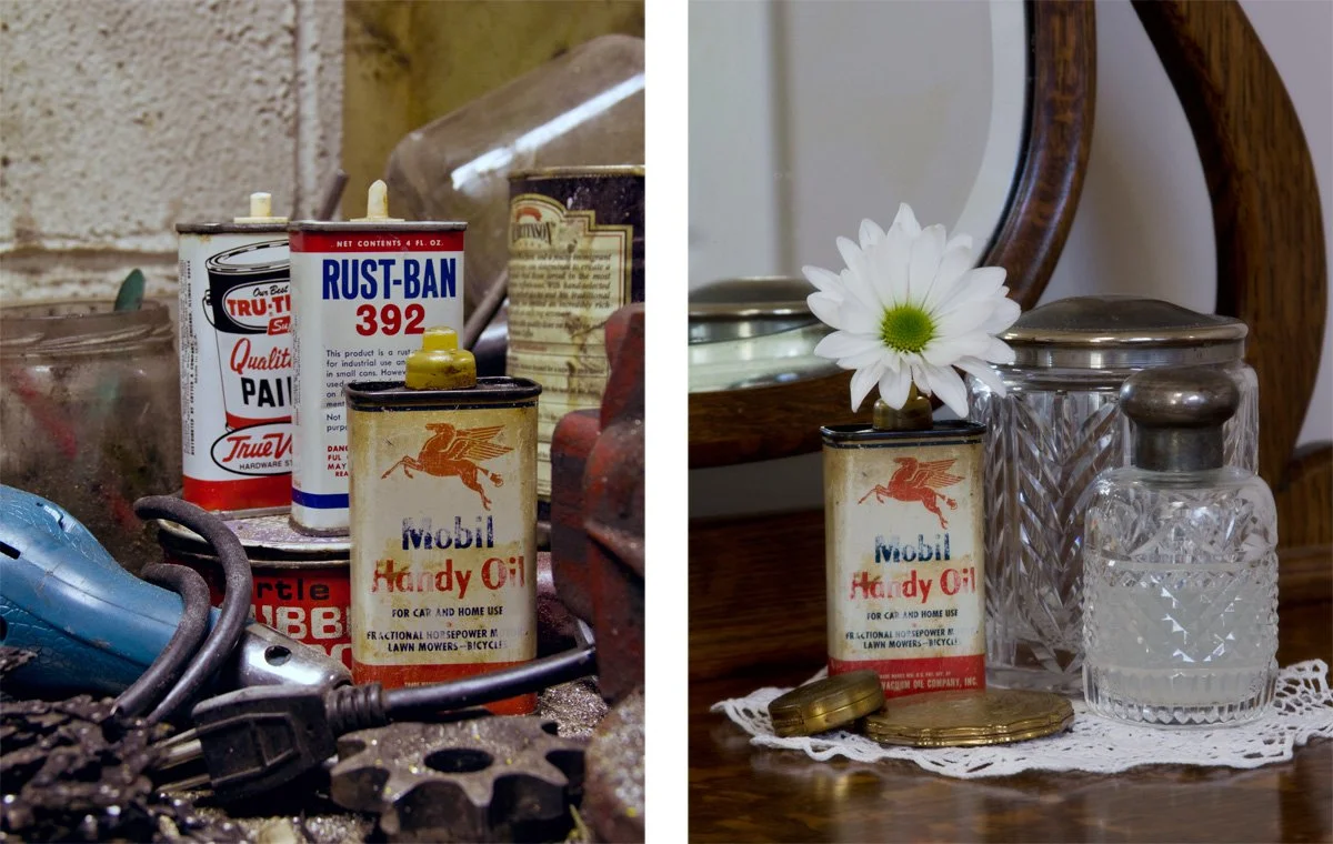 Oil Can Vase
