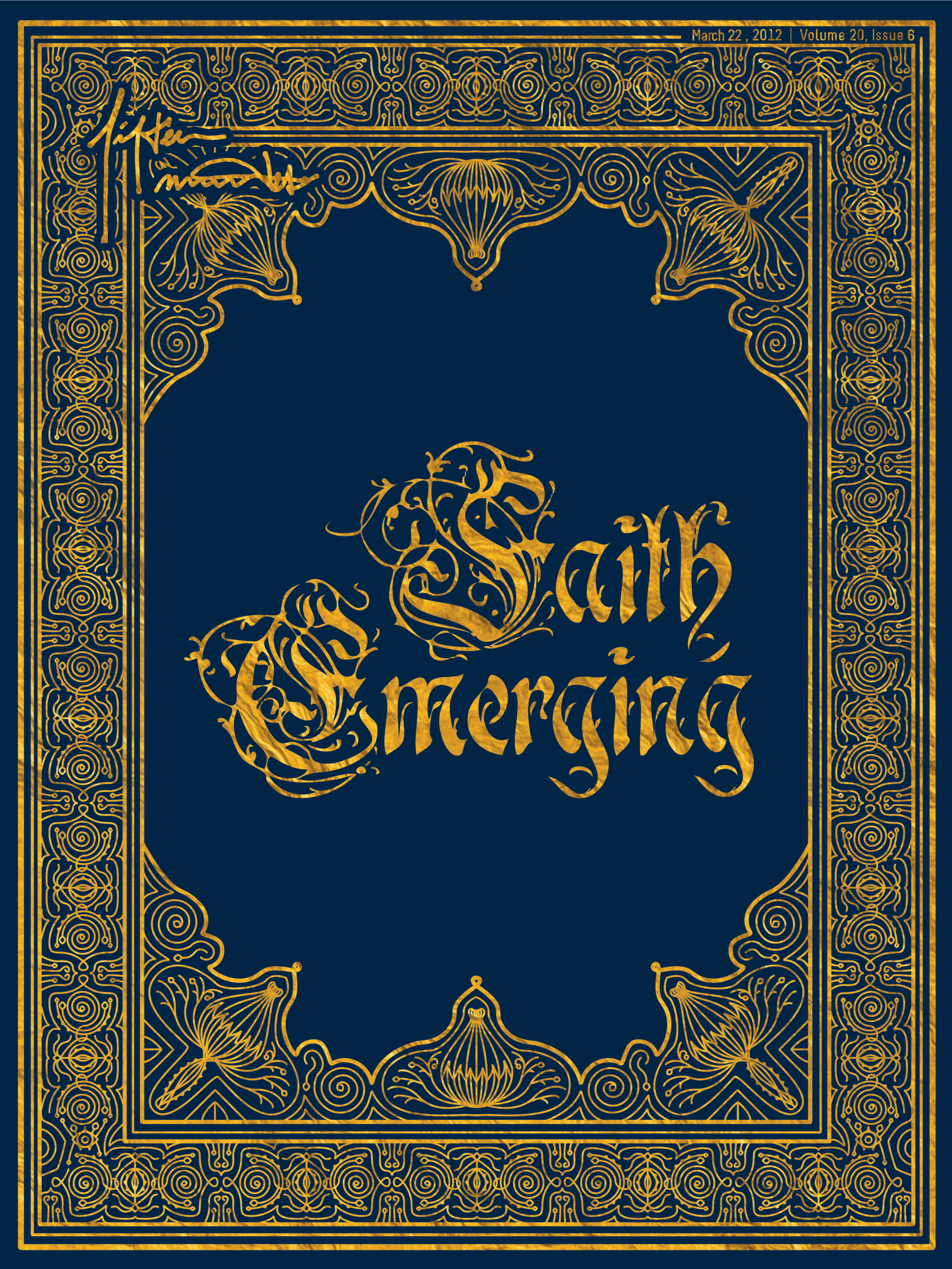 Fifteen Minutes Magazine Faith Emerging Cover