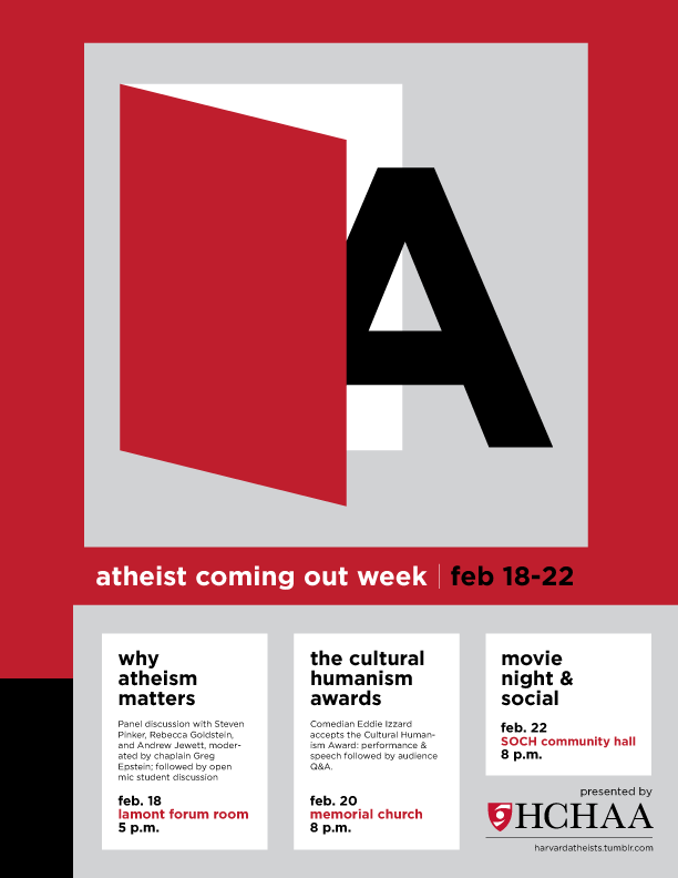 Atheist Coming Out Week Poster