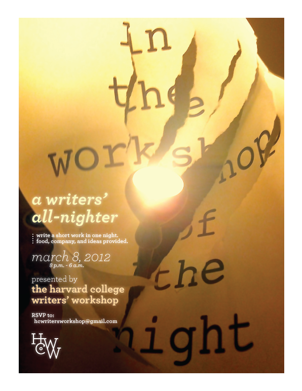 In the Workshop of the Night Spring 2012 Poster