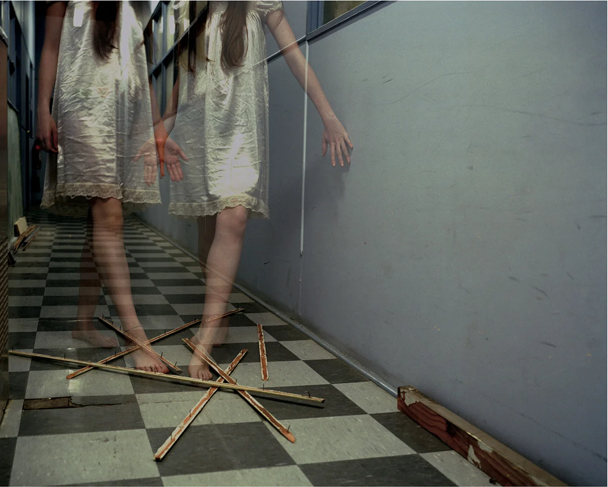 004 The Blue Room from the series UNCERTAIN GAMES 2005 Lambda Print 100 x 120cm
