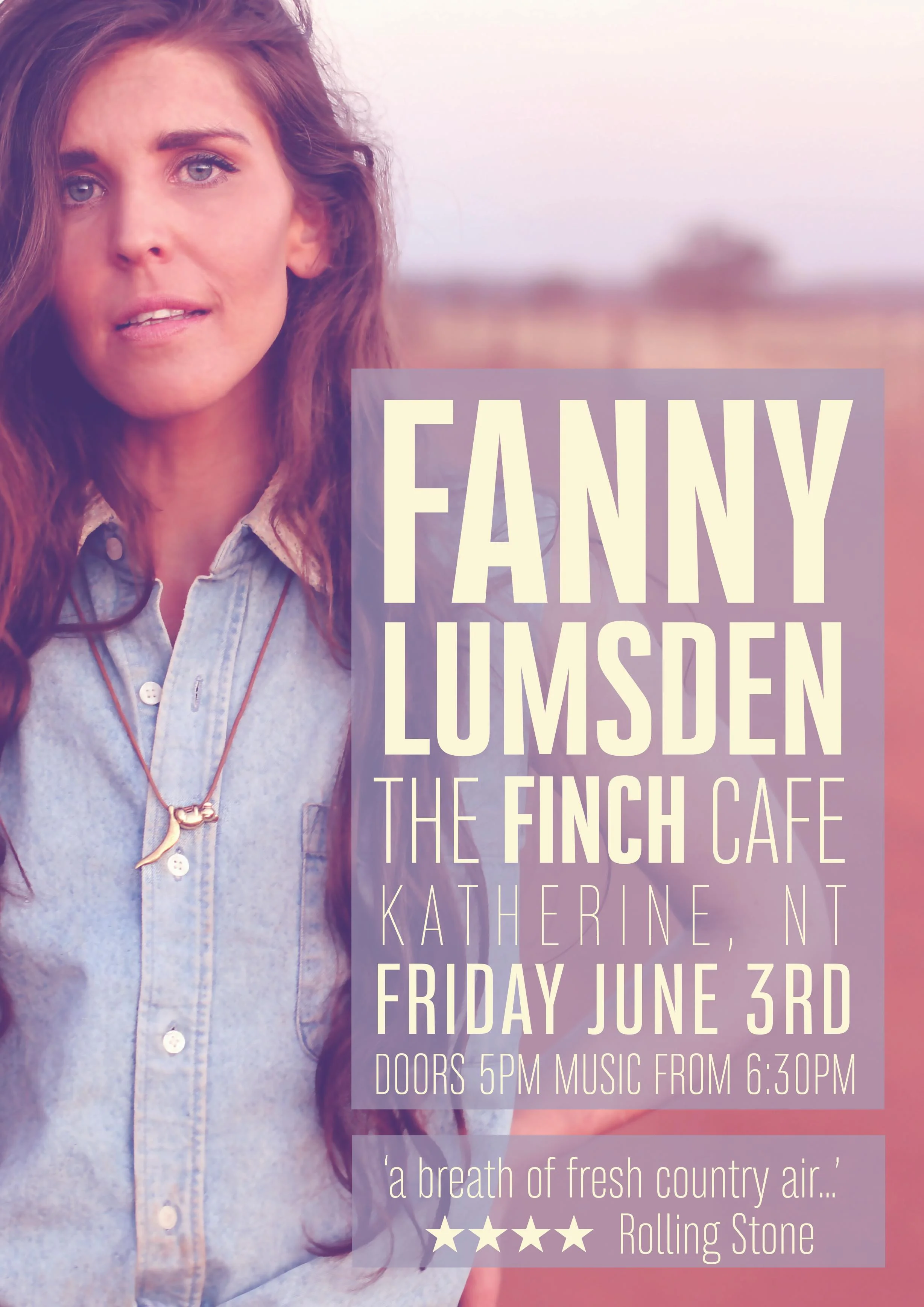 Fans & Dans Van Plans: FINCH CAFE, Katherine NT