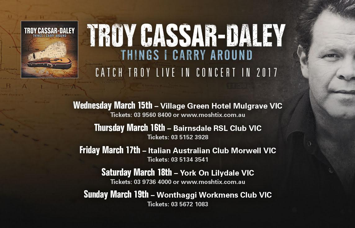 Morwell, Vic w/Troy Cassar-Daley 