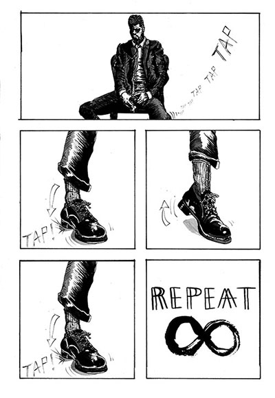 Comic Strip for small press publication Digress 