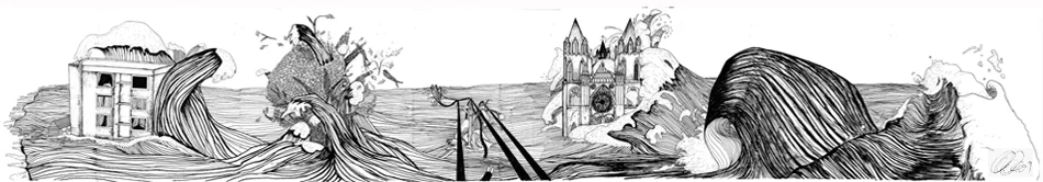 E-banner for action aids campaign 'bollocks to poverty' highlighting raising water levels worldwide. 