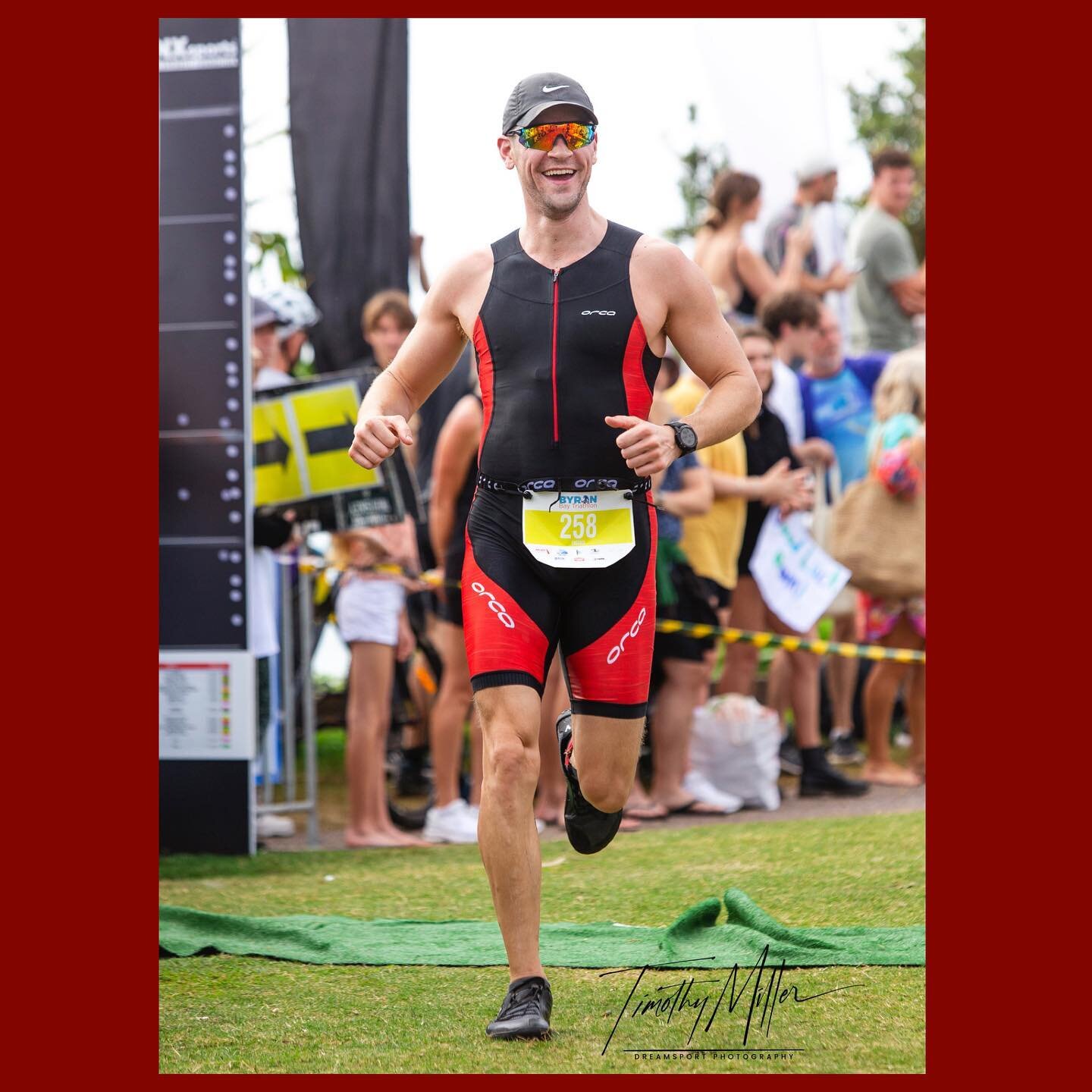 The finish line - it's not just the end of the race, it is the end of strategically planned committment, months in the making
.
One of my favourite aspects of #triathlon has been the planning, strategising and tactical execution. 
.
Along with it, th