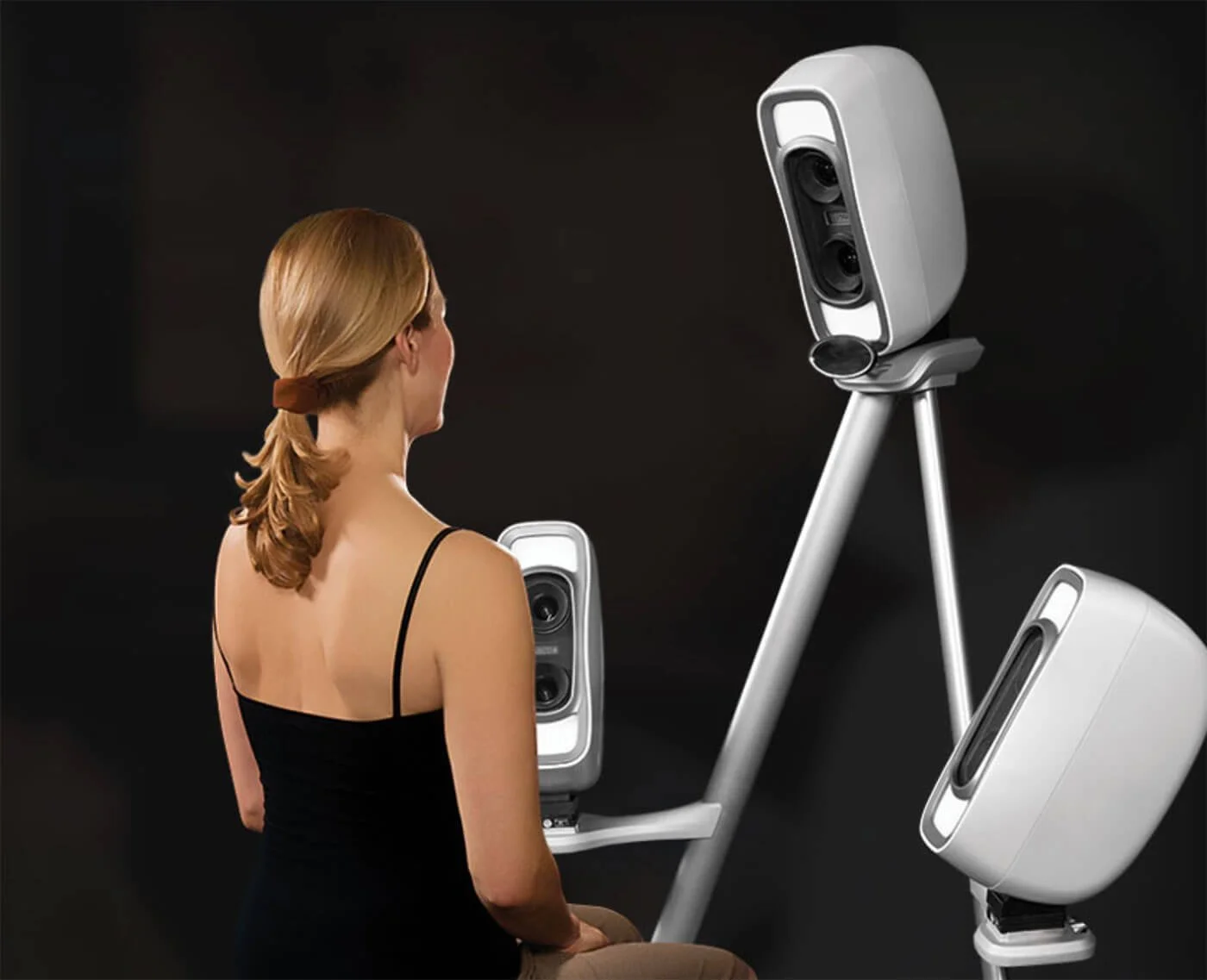 Vectra volume imaging system showing camera imaging setup