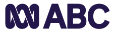 ABC logo featuring stylized wave design and text.