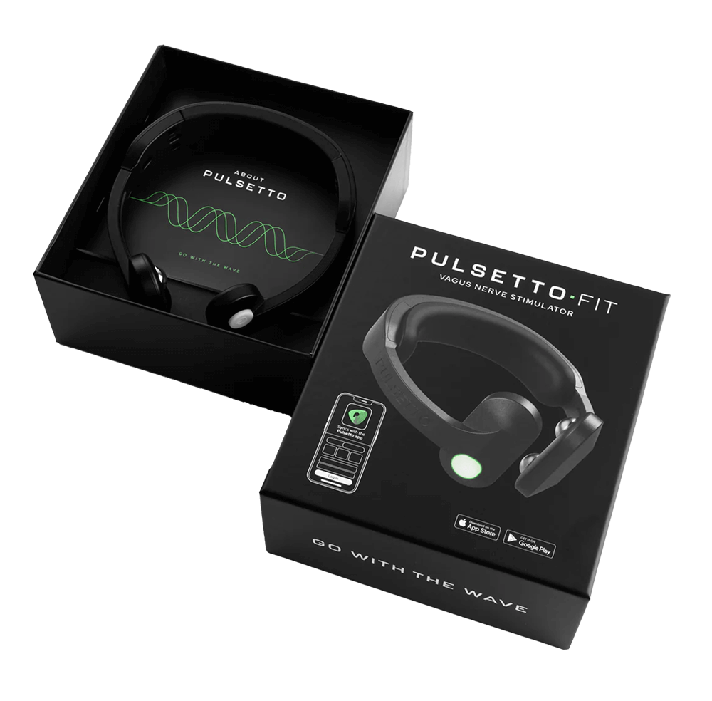 pulsetto fit review - showing the product box