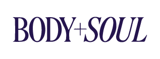 Body + Soul logo, dark text on white background