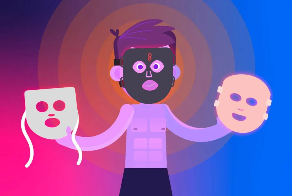 Best Red Light Therapy Mask - Nick holding best red light therapy mask review