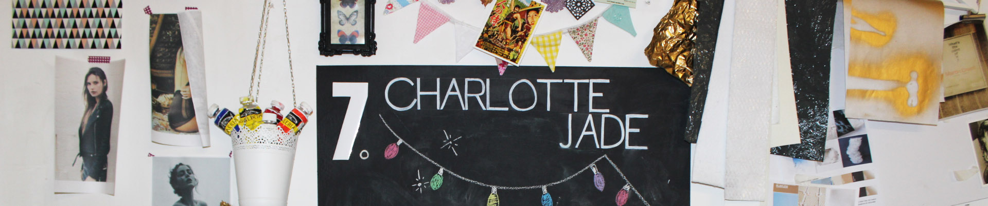 Jade & Charlotte's artsy/shabby-chic studio space.