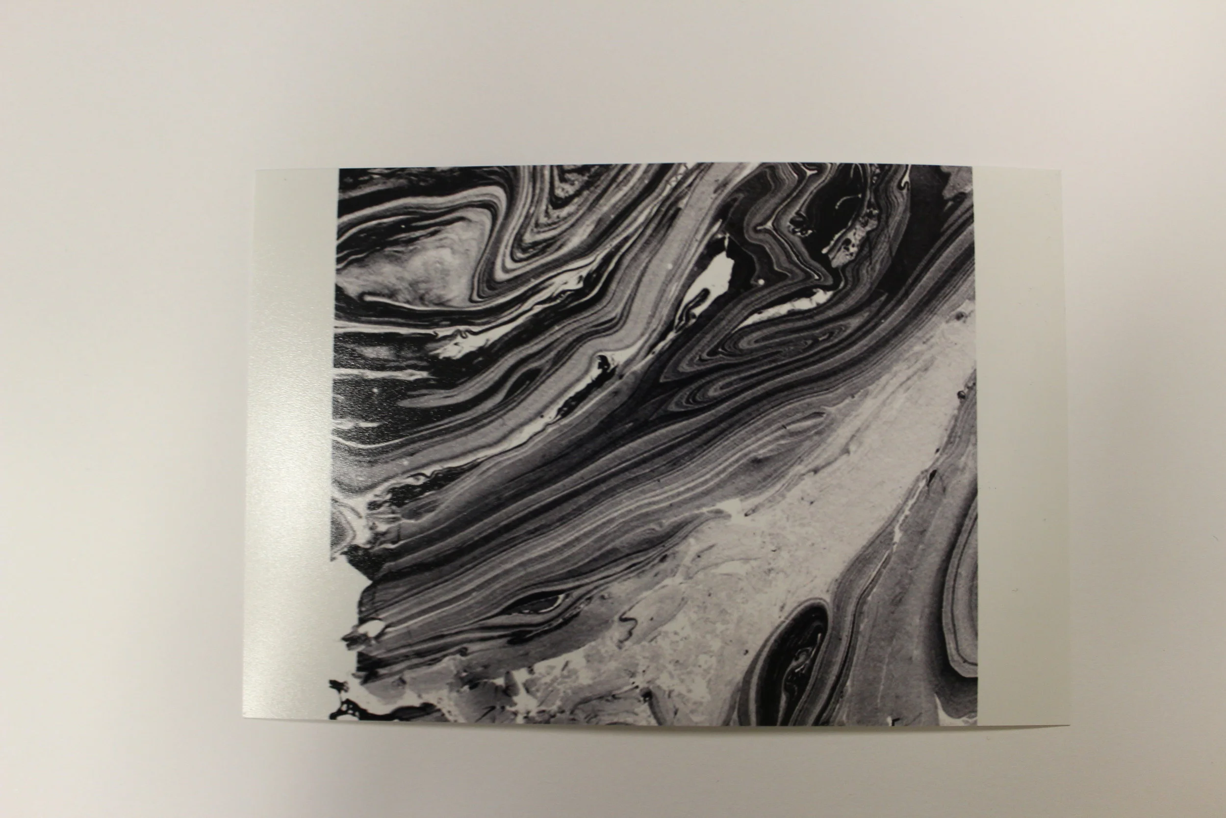 Marble black and white