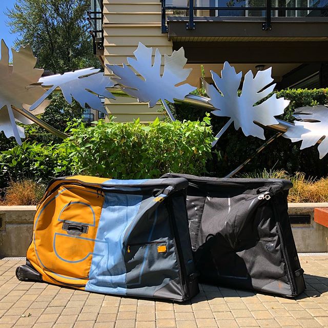 Vancouver area pick up location is now in Lynn Valley, North Van. Just look for the maple leafs.
.
Going on a bike trip? If you live in Toronto/GTA or Metro Vancouver then contact us to rent an EVOC bike travel bag (regular or XL) from $50/week.
.
#m