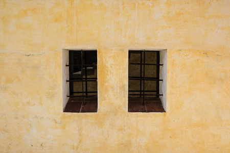 Oaxaca wall and windows