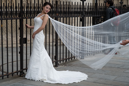Wedding shot, Notre Dame