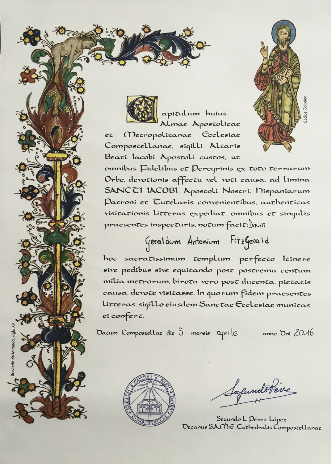 My Compostela