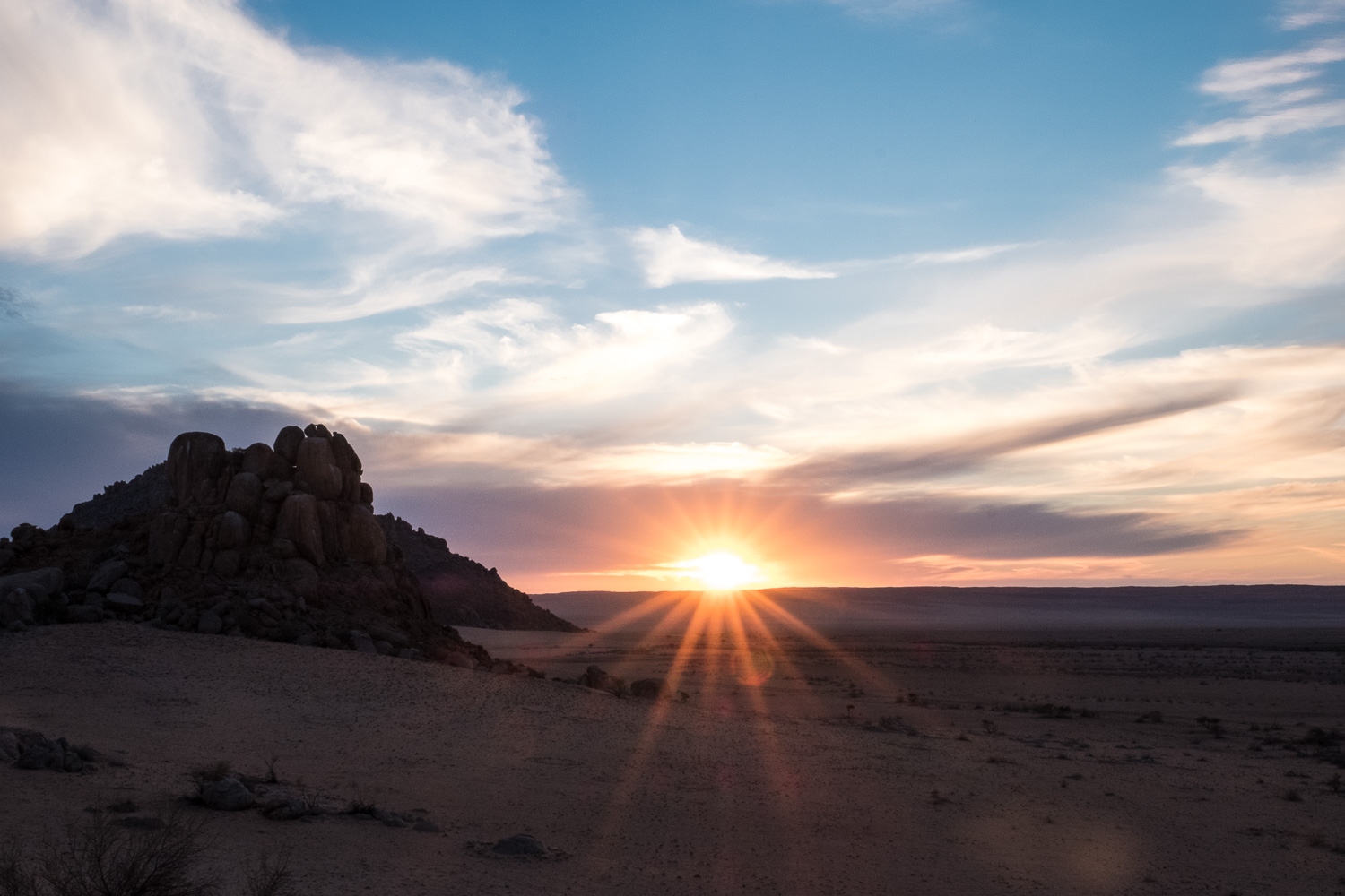 Sundowners at Sossusvlei Desert Lodge