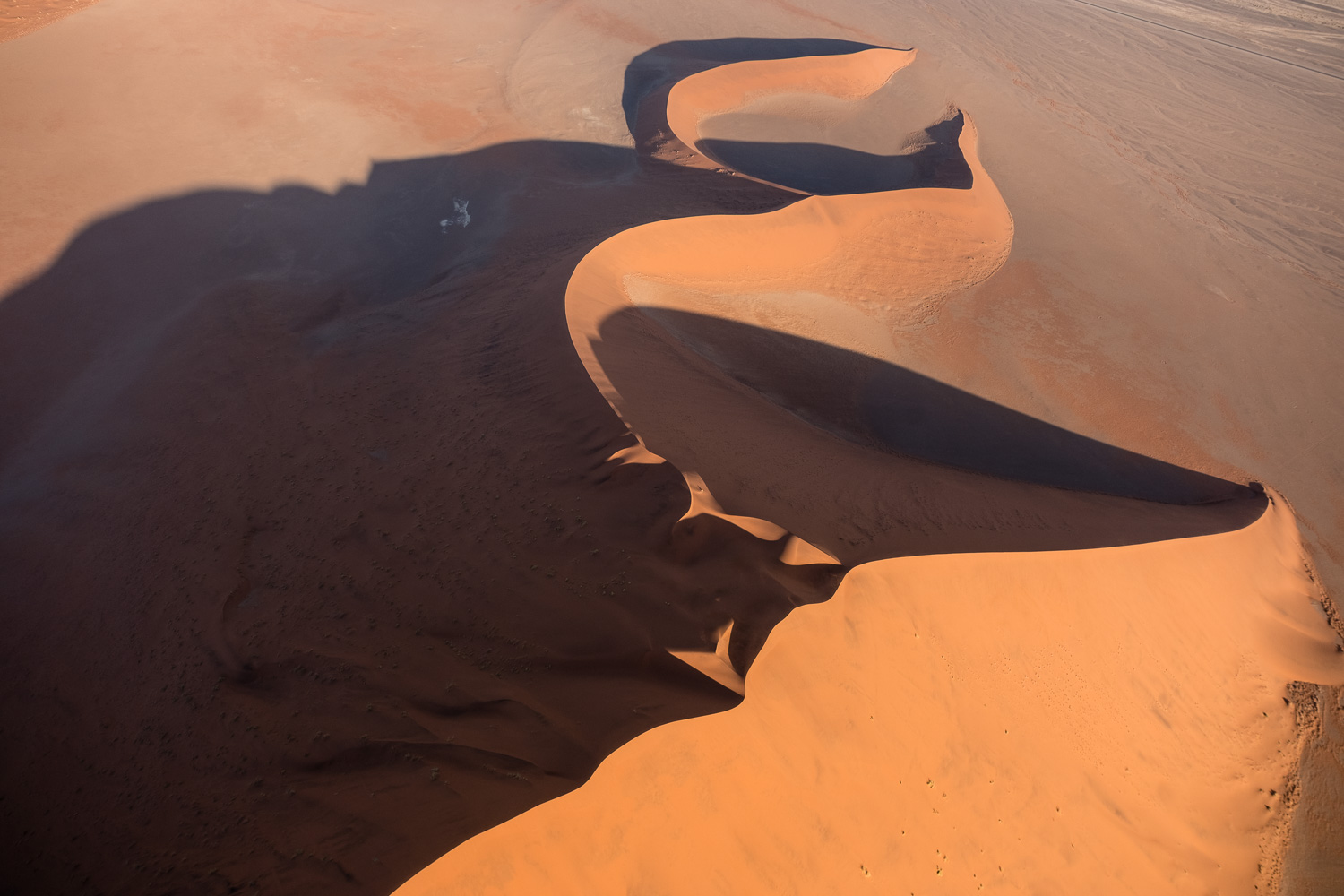 Dunes from the helicopter