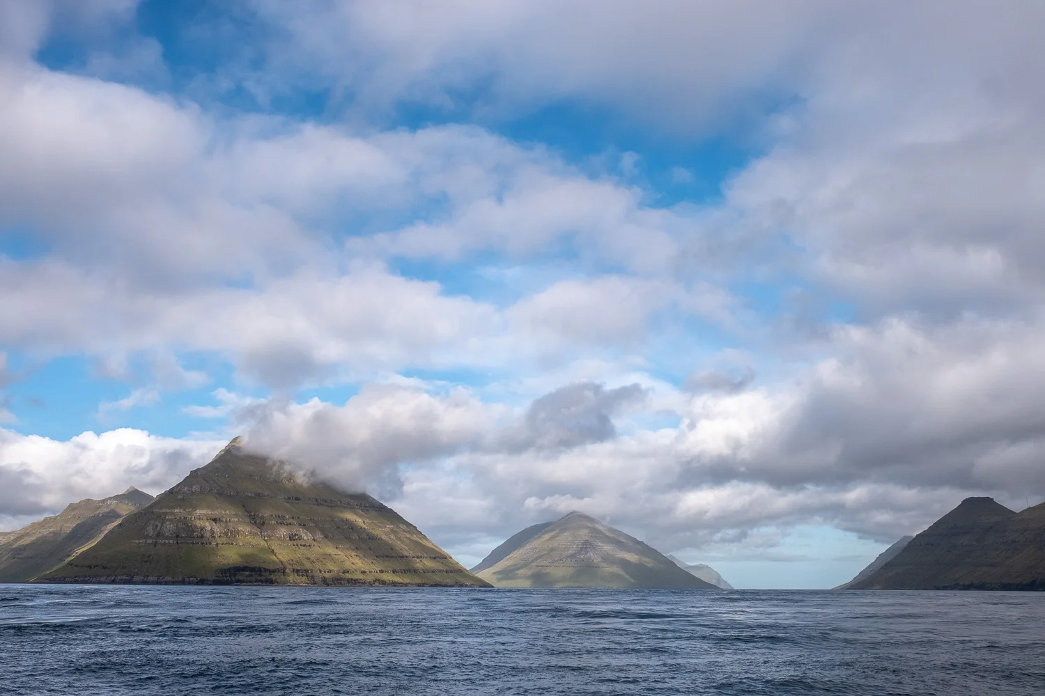 Entering the passage for Klaksvik