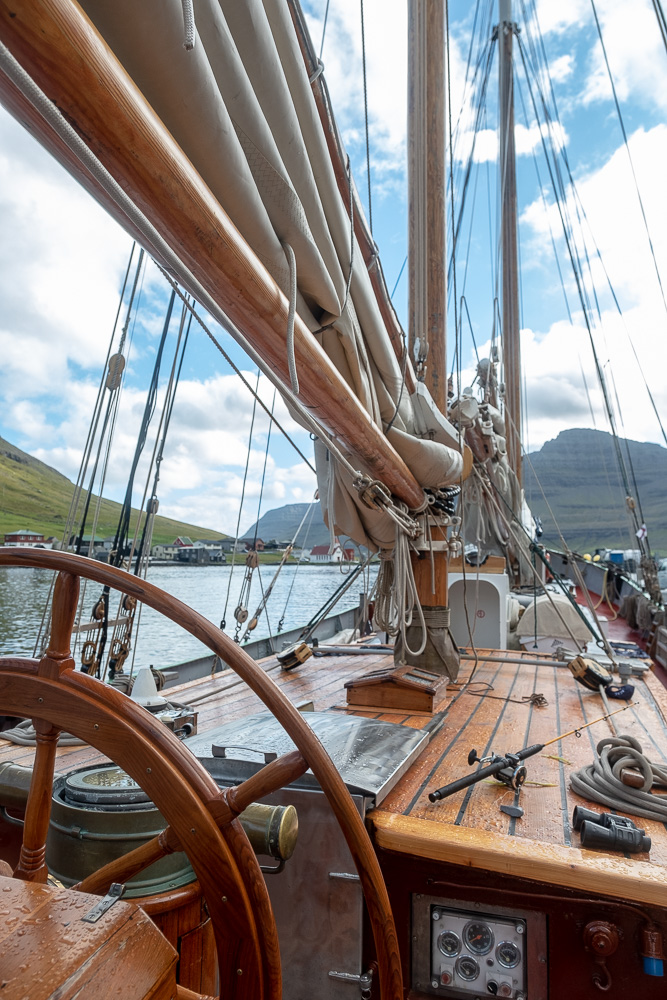 Leaving the Faroes, Thursday Sept. 13