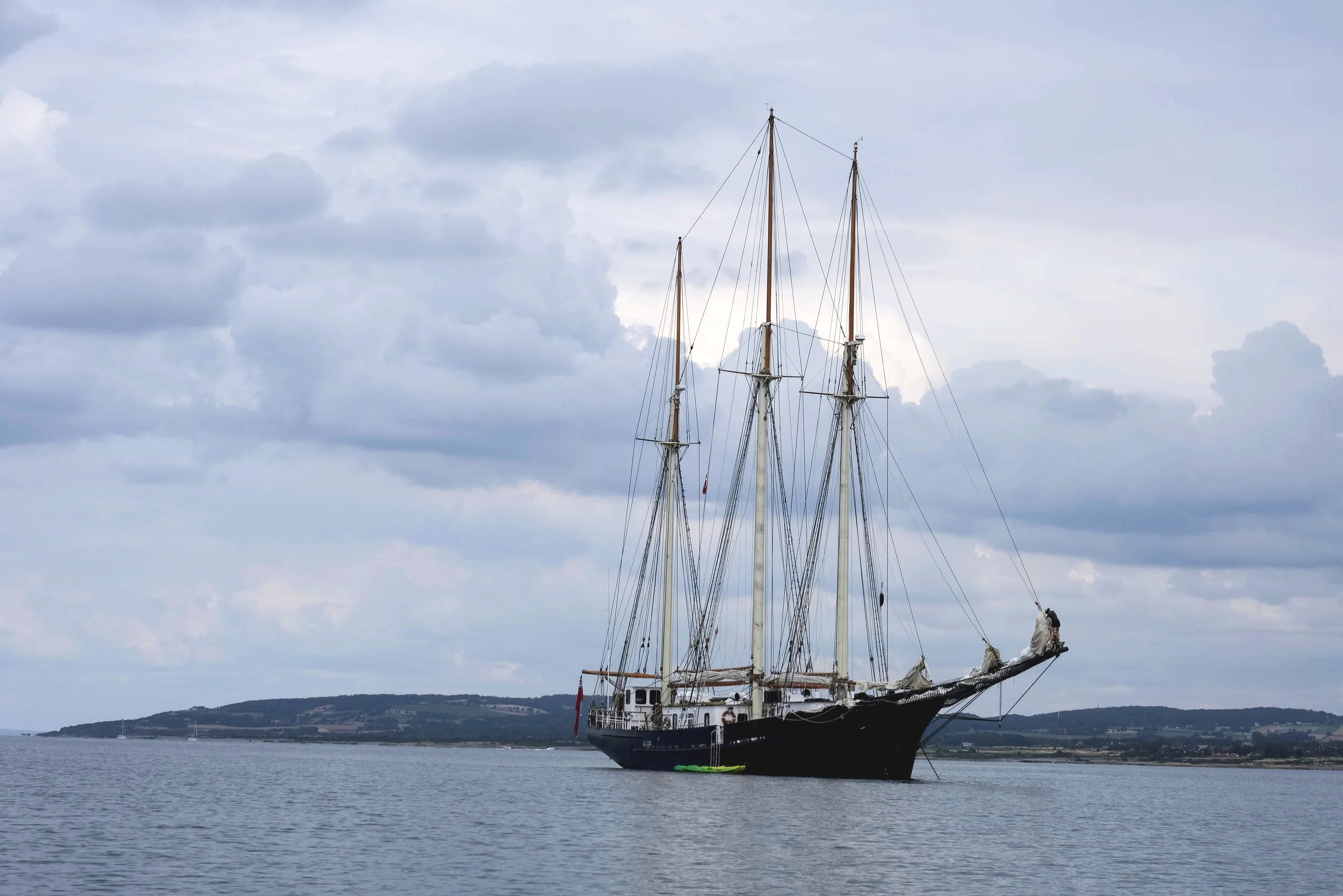 At sea, Sweden, Wednesday August 7